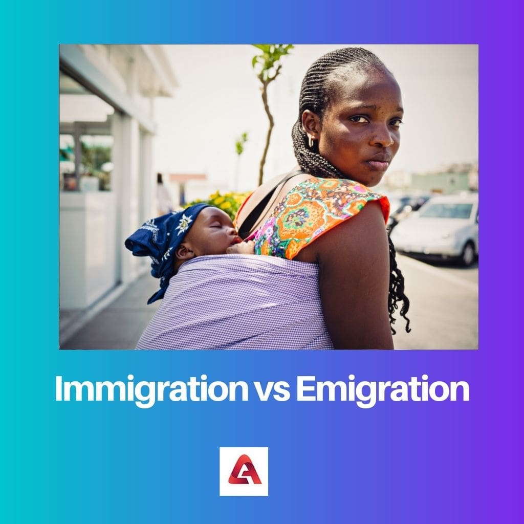 Immigration vs Emigration