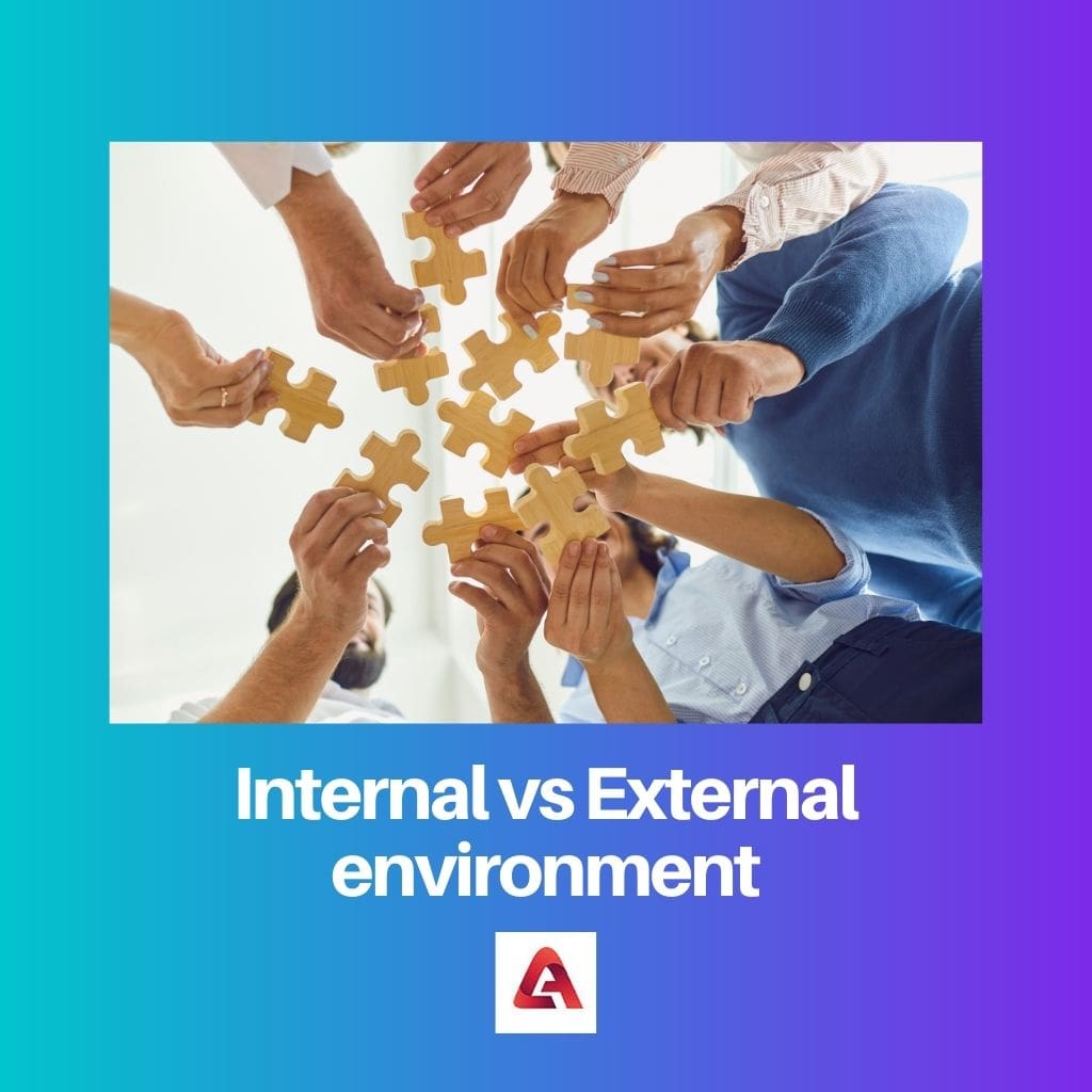 Internal vs External environment