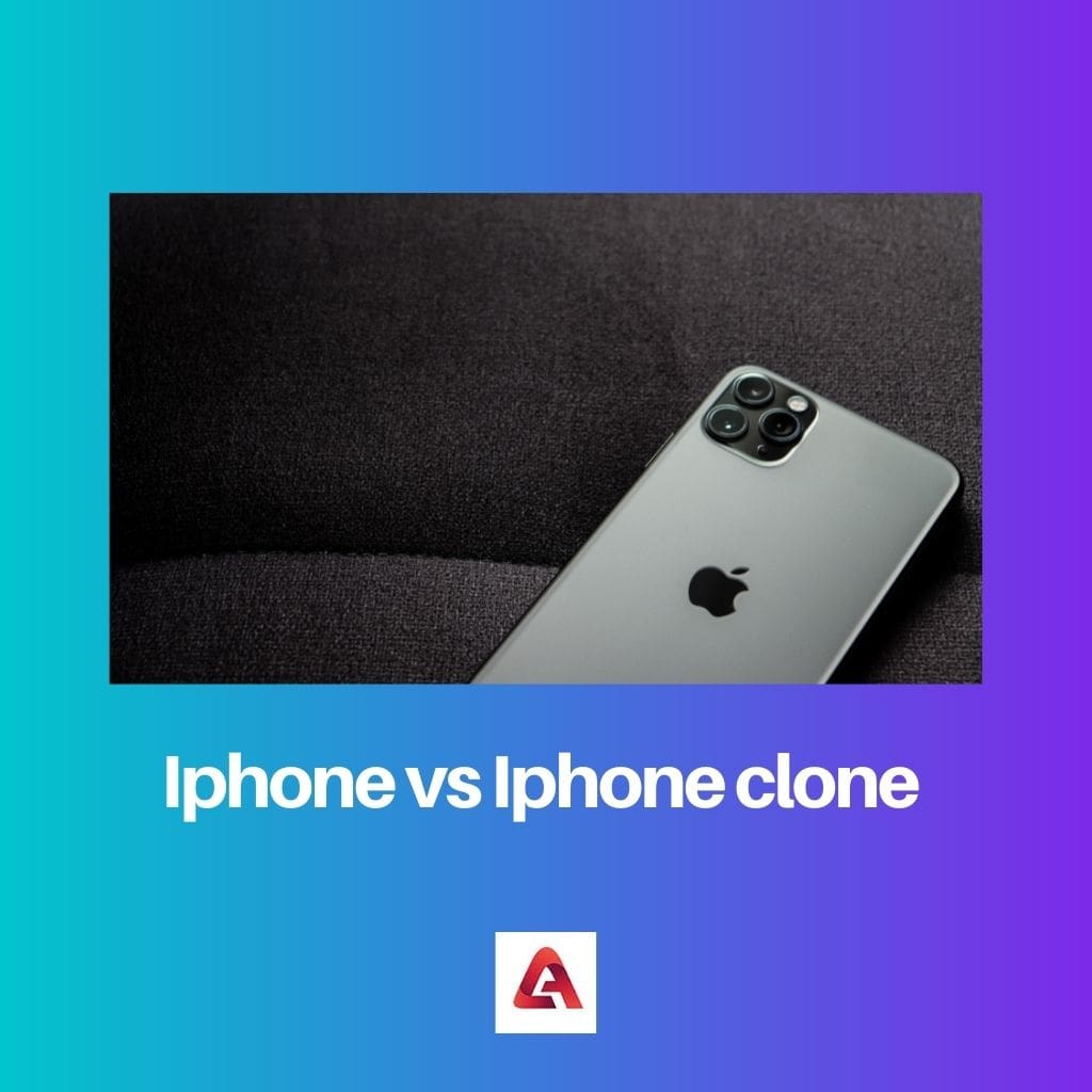 Iphone vs Iphone clone