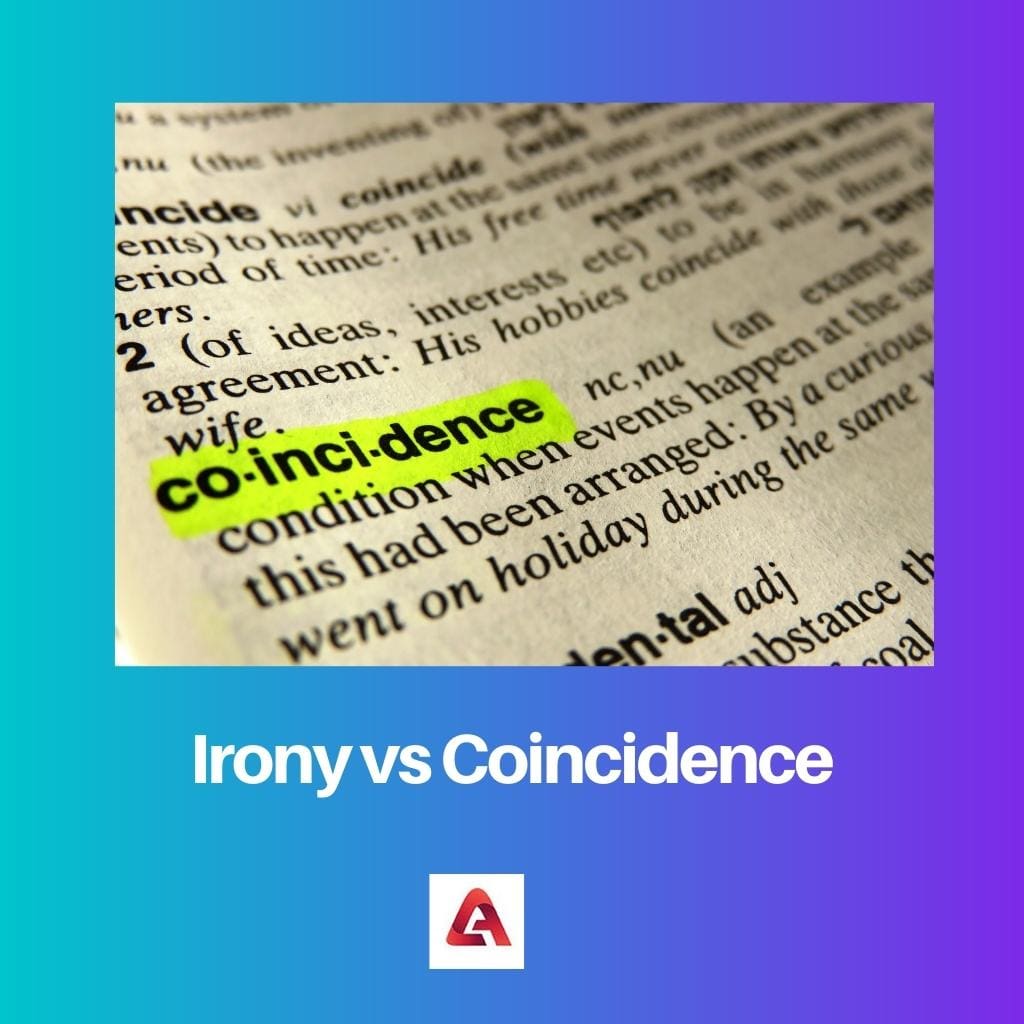 Irony vs Coincidence