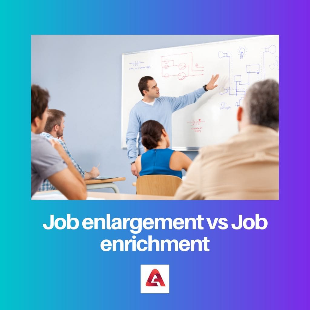 Job enlargement vs Job enrichment
