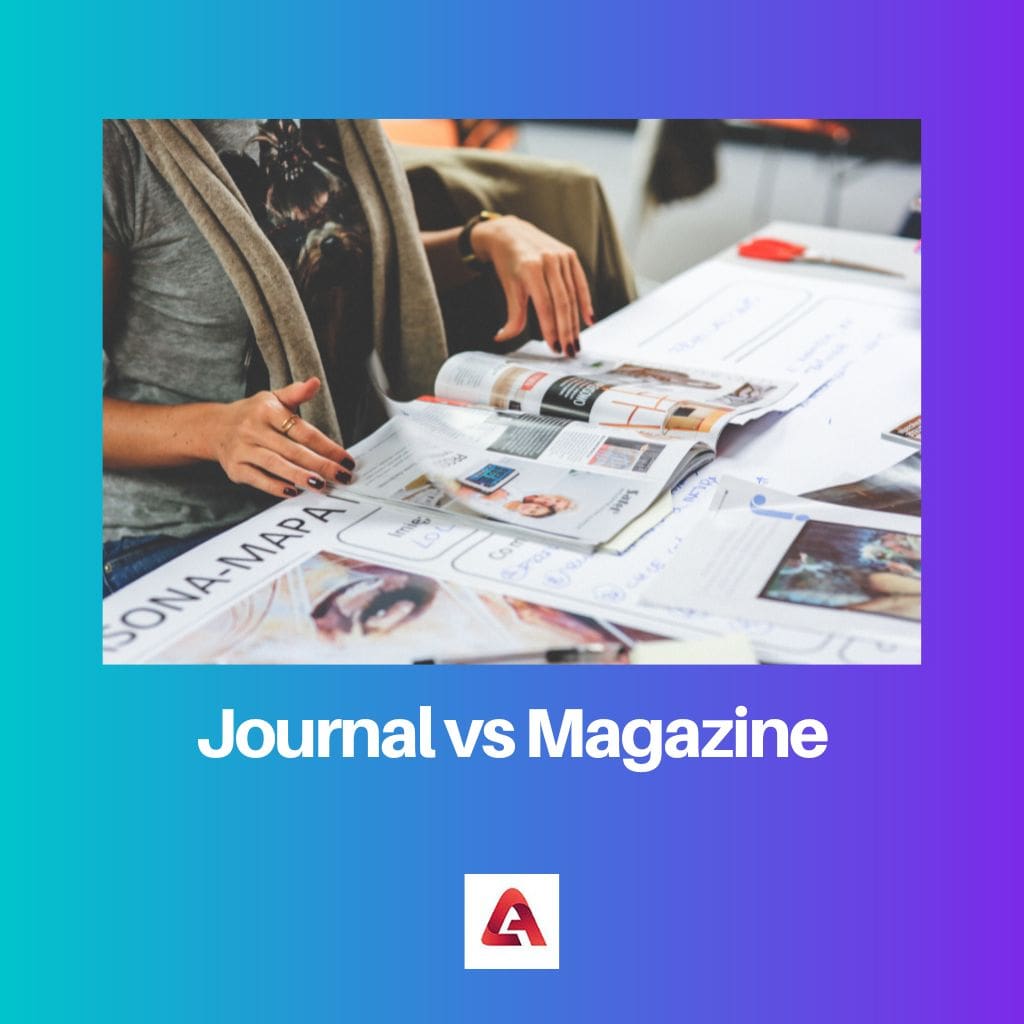 Journal vs Magazine
