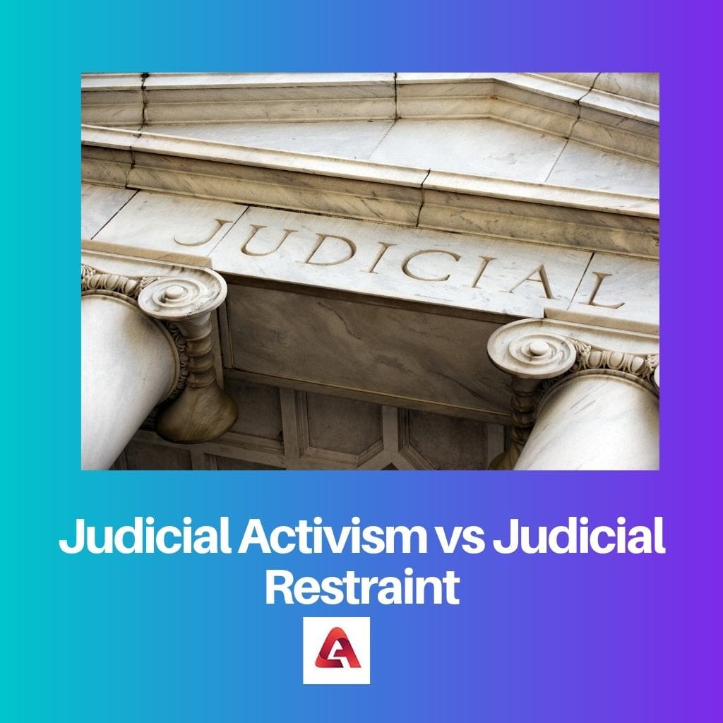 Judicial Activism vs Judicial Restraint