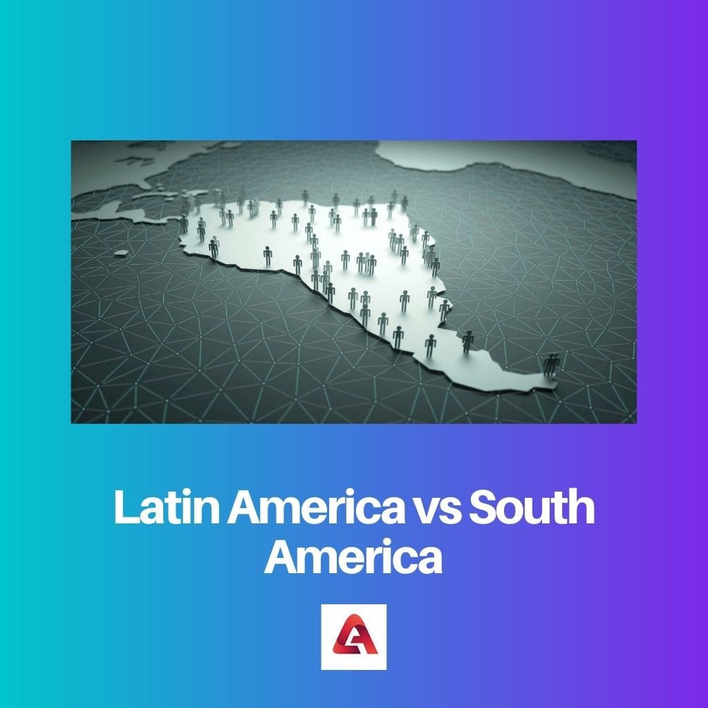 Latin America vs South America