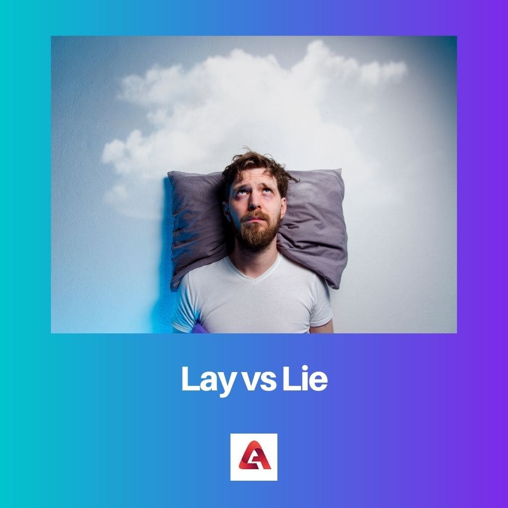 Lay vs Lie