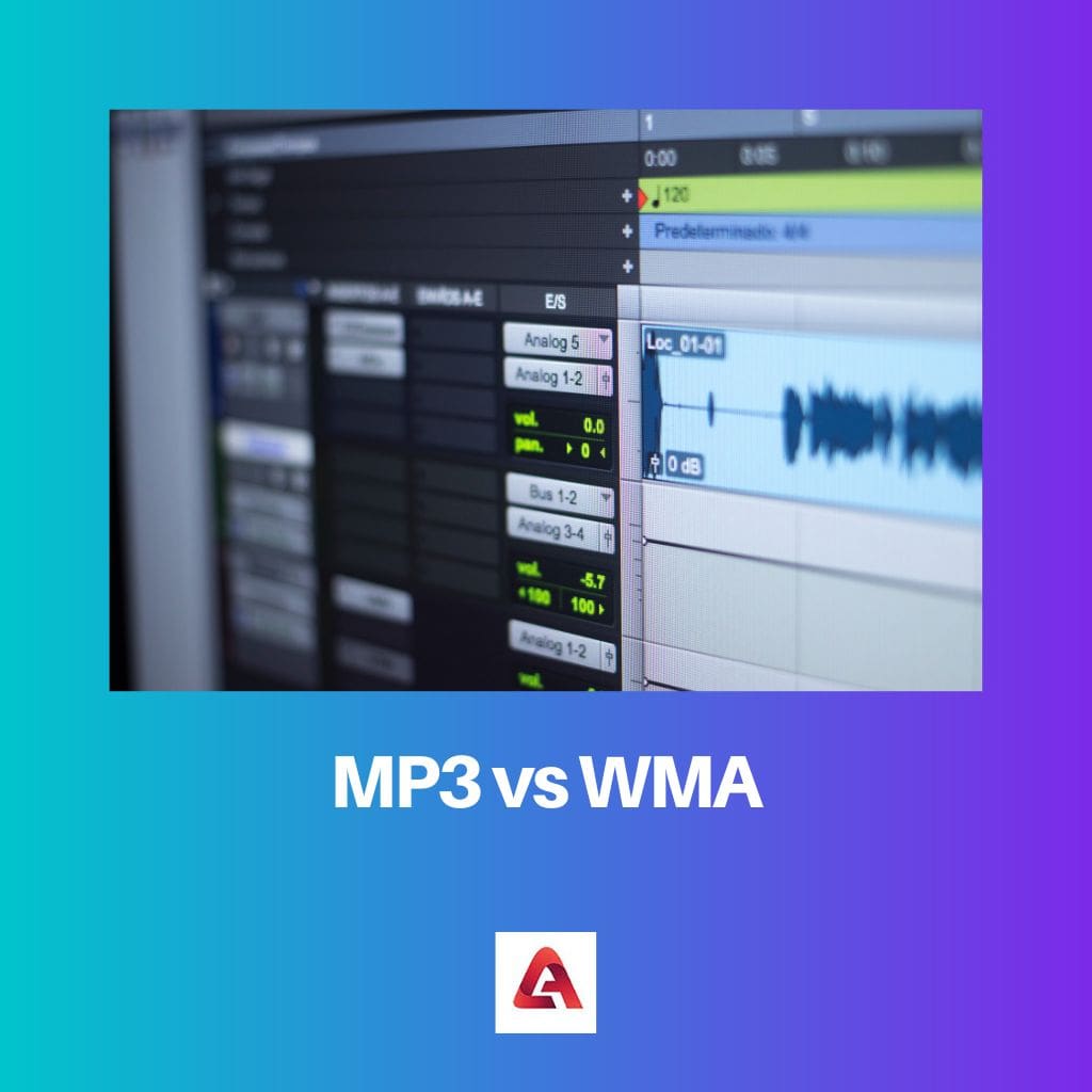 MP3 vs WMA 1