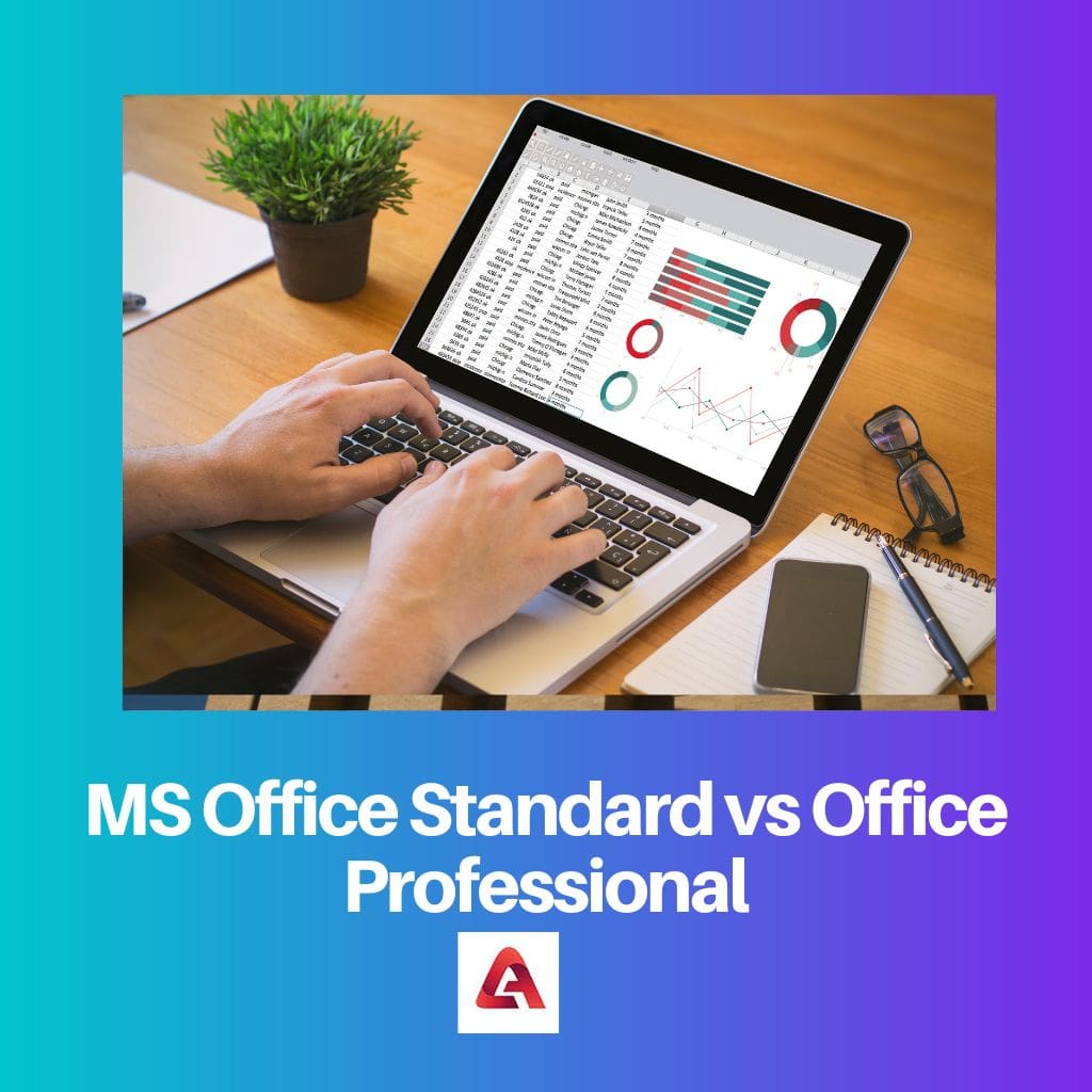 Sự khác biệt giữa MS Office Standard và Office Professional