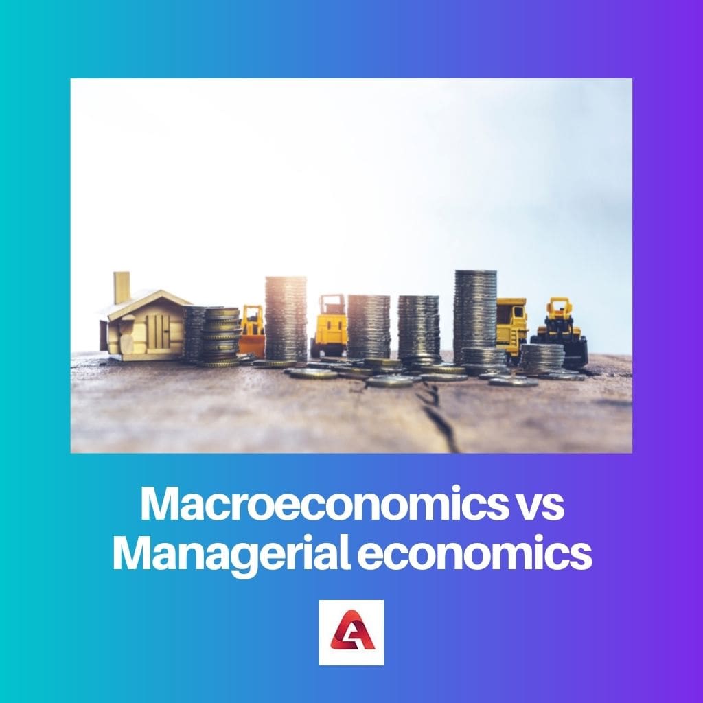 Macroeconomics vs Managerial economics
