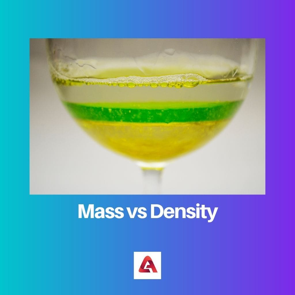 Mass vs Density