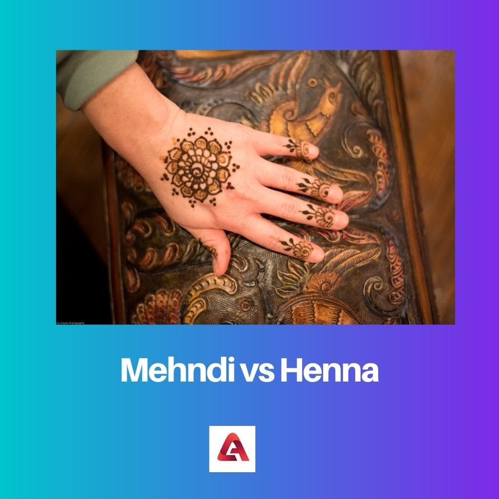 Mehndi vs Henna