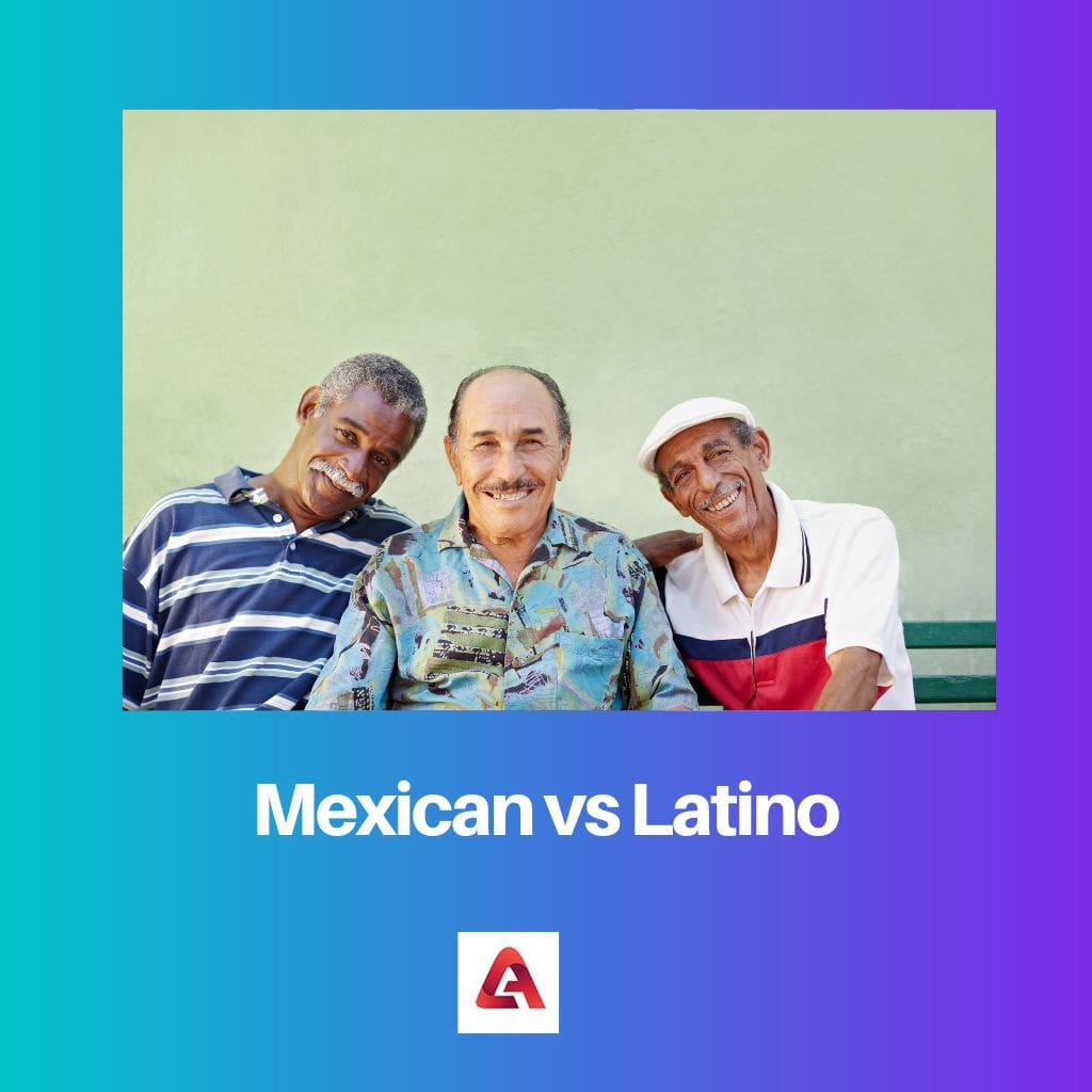 Mexican vs Latino