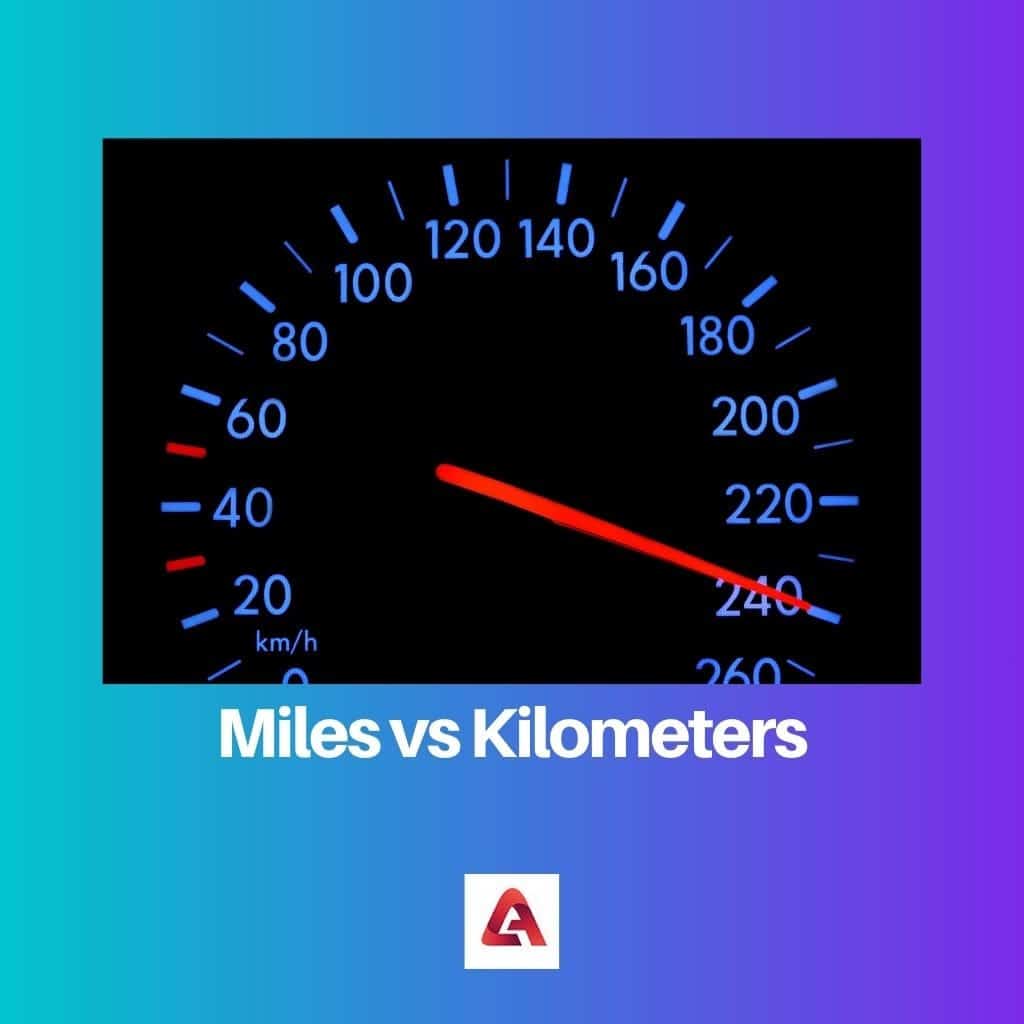 difference-between-miles-and-kilometer