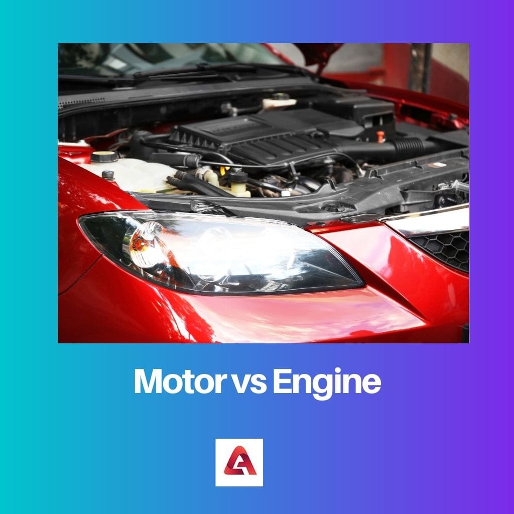 Motor vs Engine