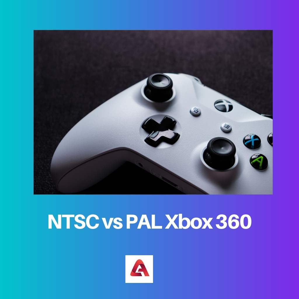 NTSC vs PAL Xbox 360