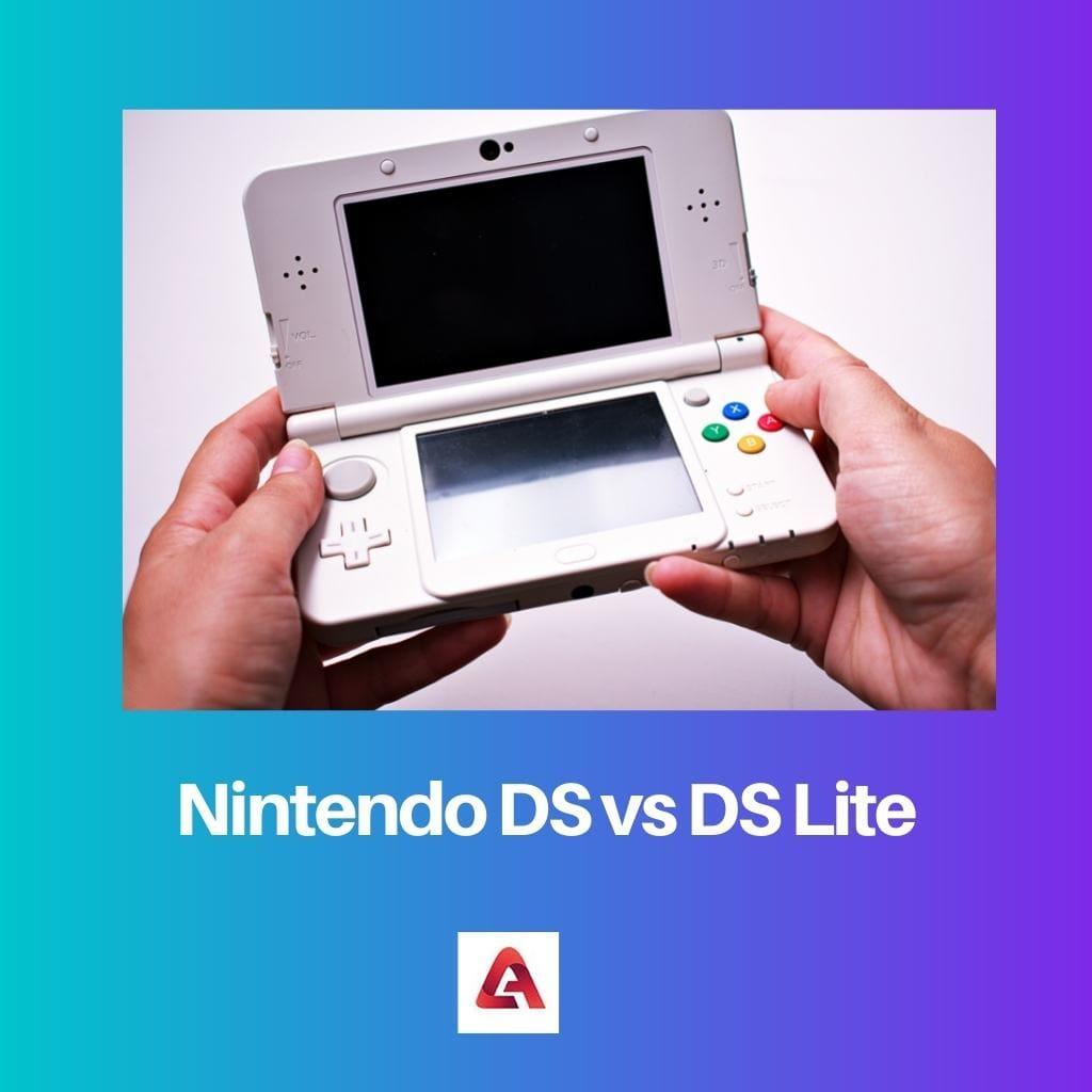 Nintendo DS vs DS Lite