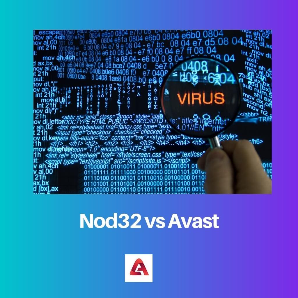 Nod32 vs Avast 1