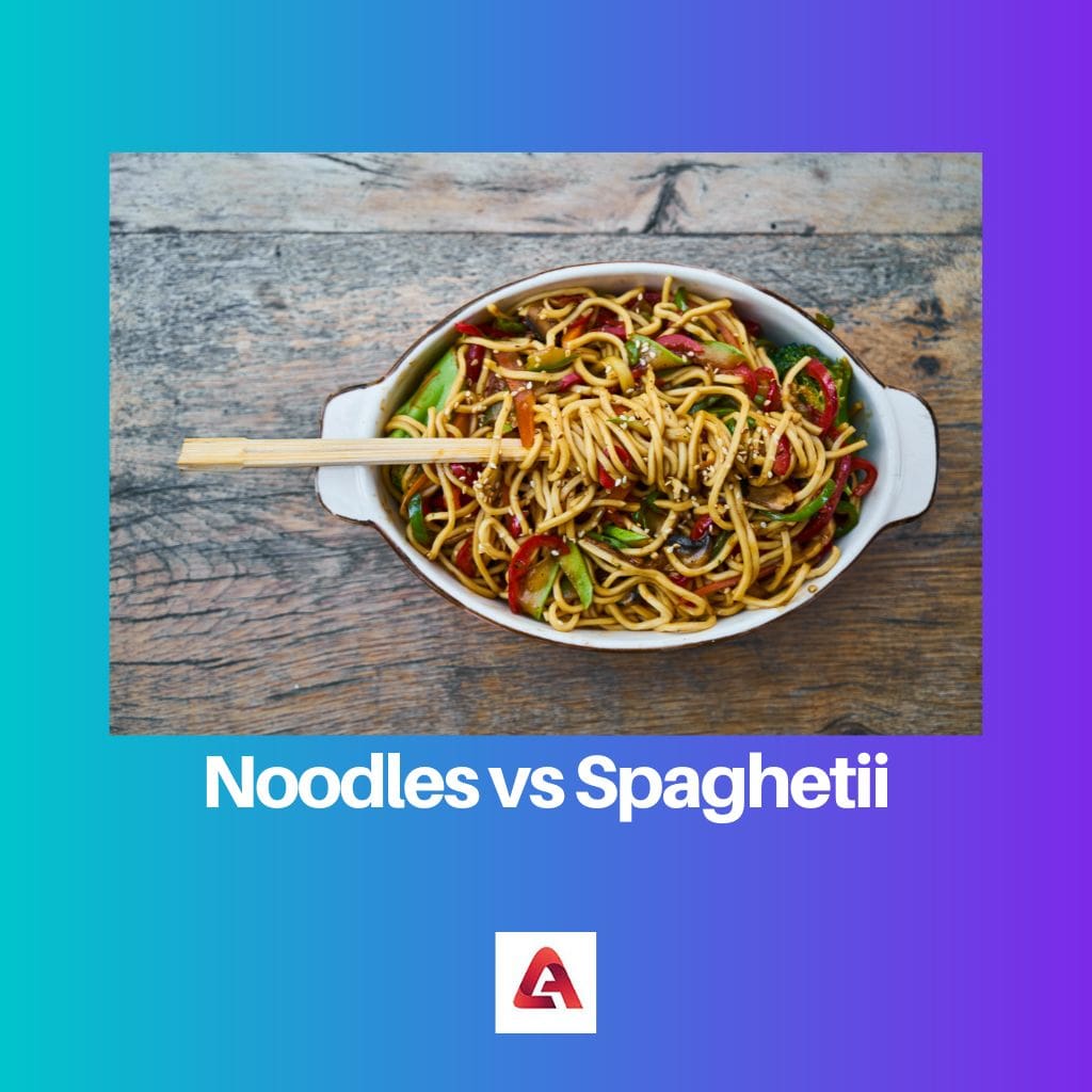 Noodles vs Spaghetti