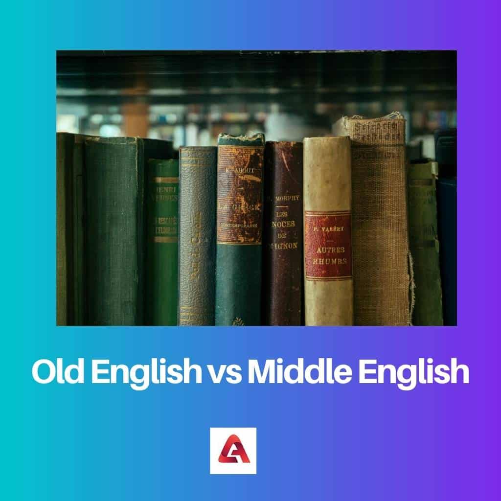 What Is A Middle English Word