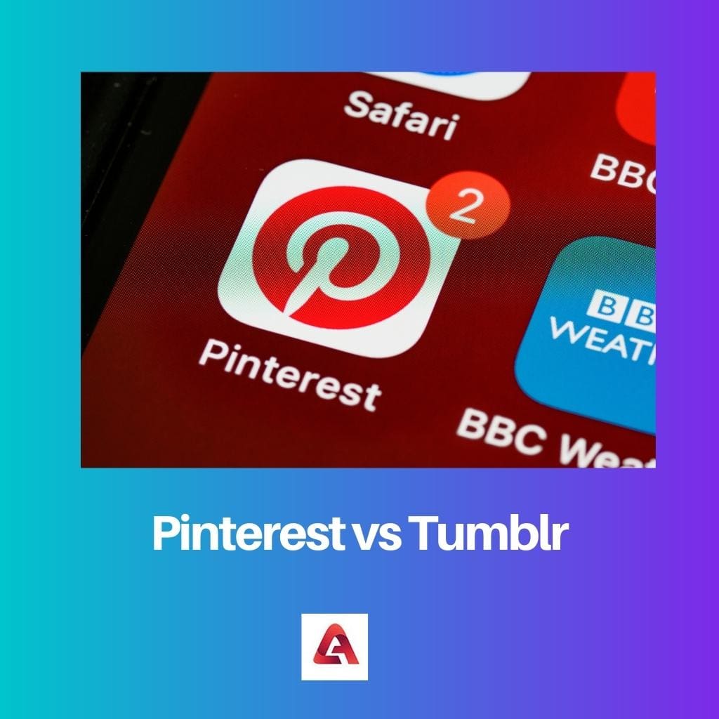 Pinterest vs Tumblr
