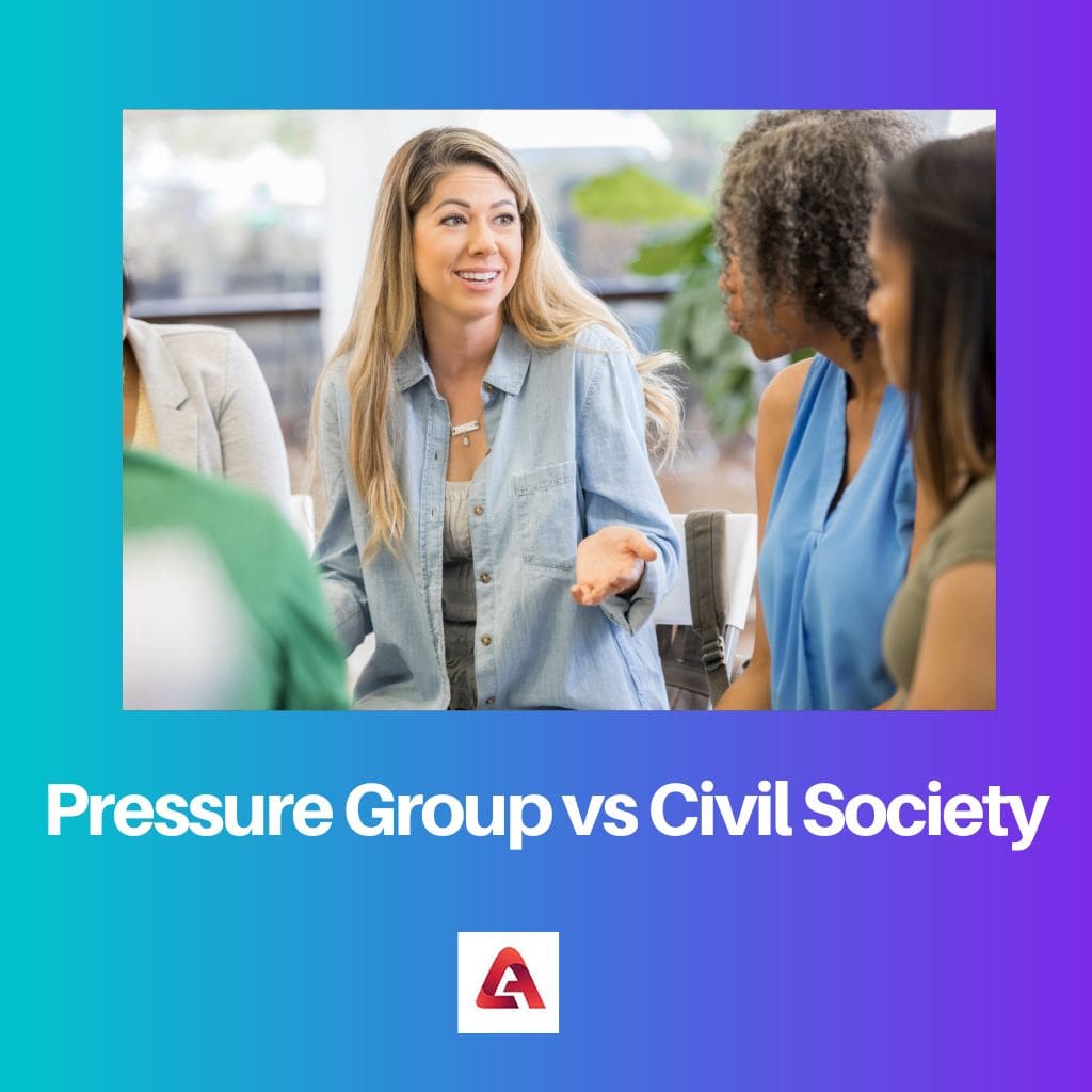 Pressure Group vs Civil Society