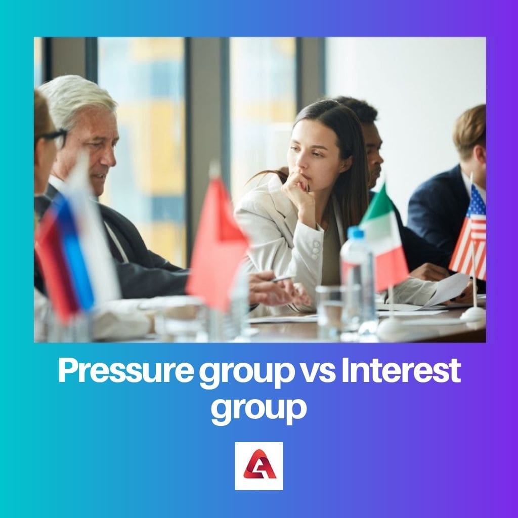 Pressure group vs Interest group