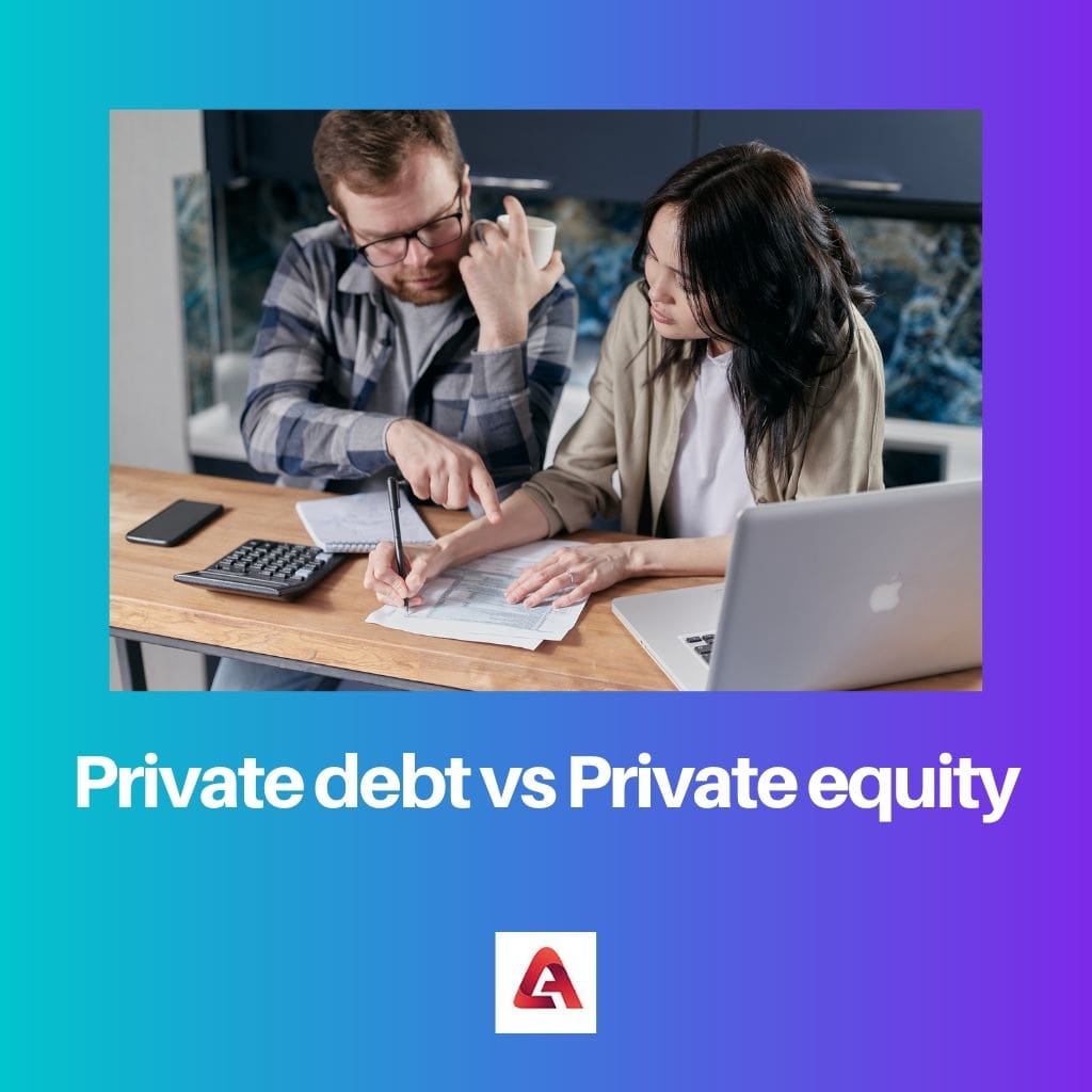 Private debt vs PRivate equity