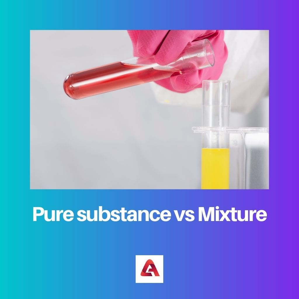 Pure substance vs