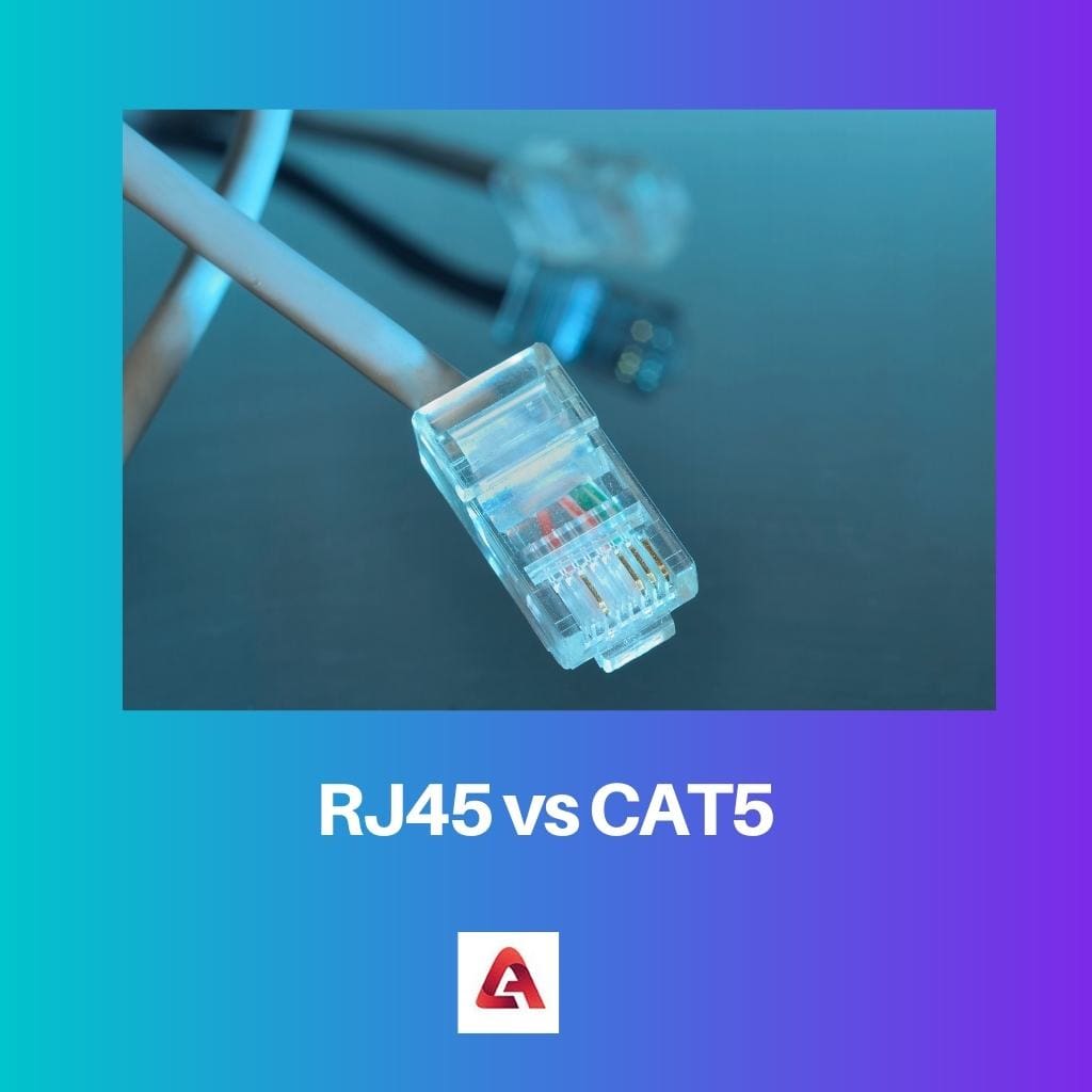 RJ45 vs CAT5