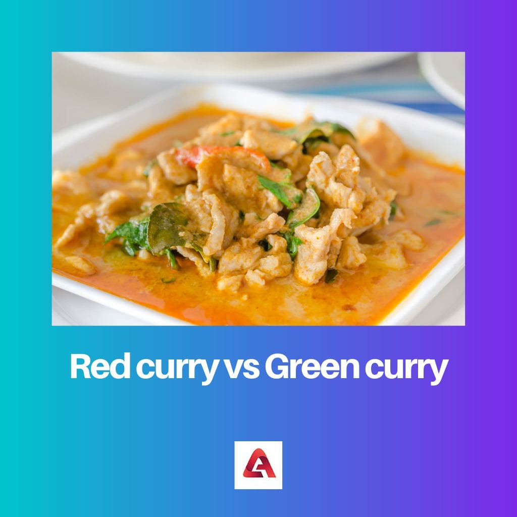 Red curry vs Green curry