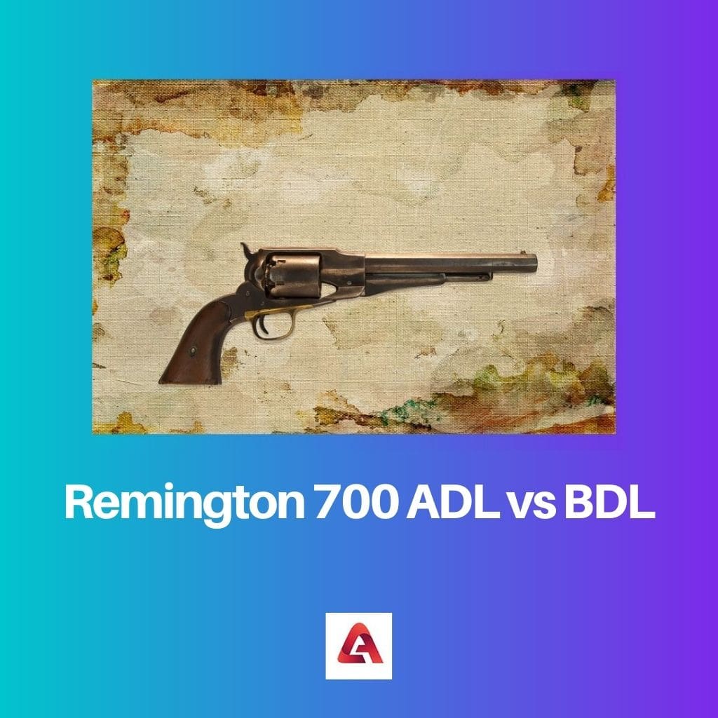 Remington 700 ADL vs BDL 1