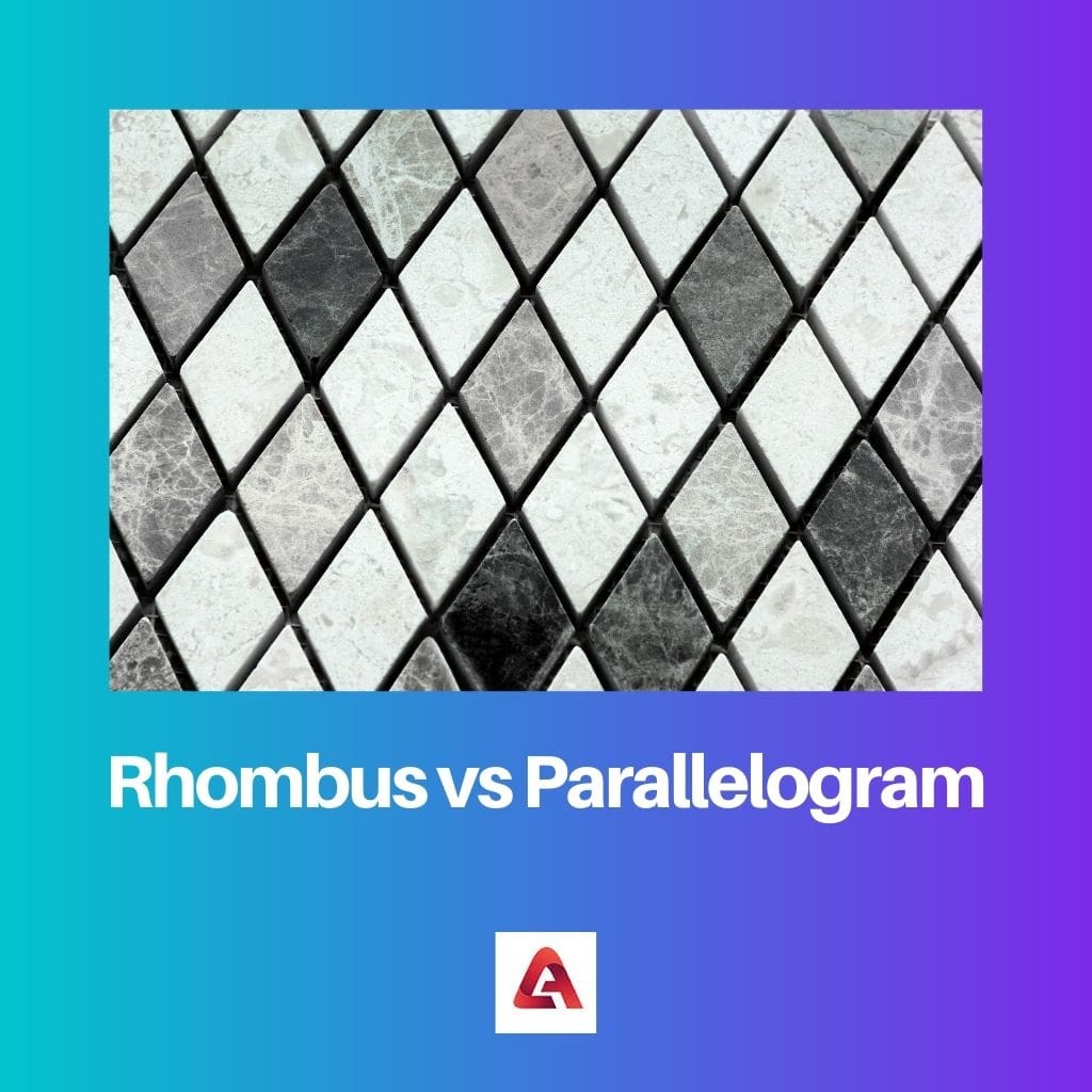 Rhombus vs Parallelogram