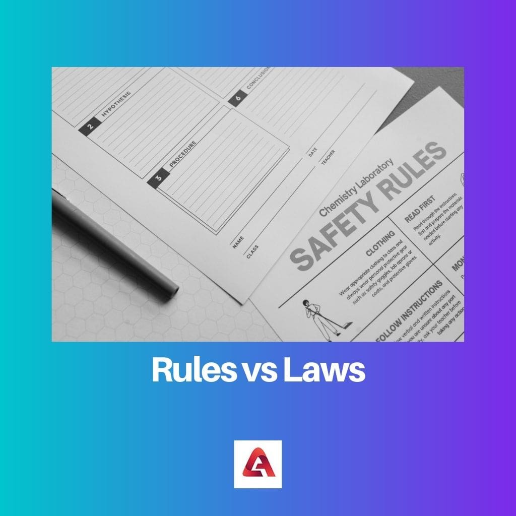 Rules vs Laws
