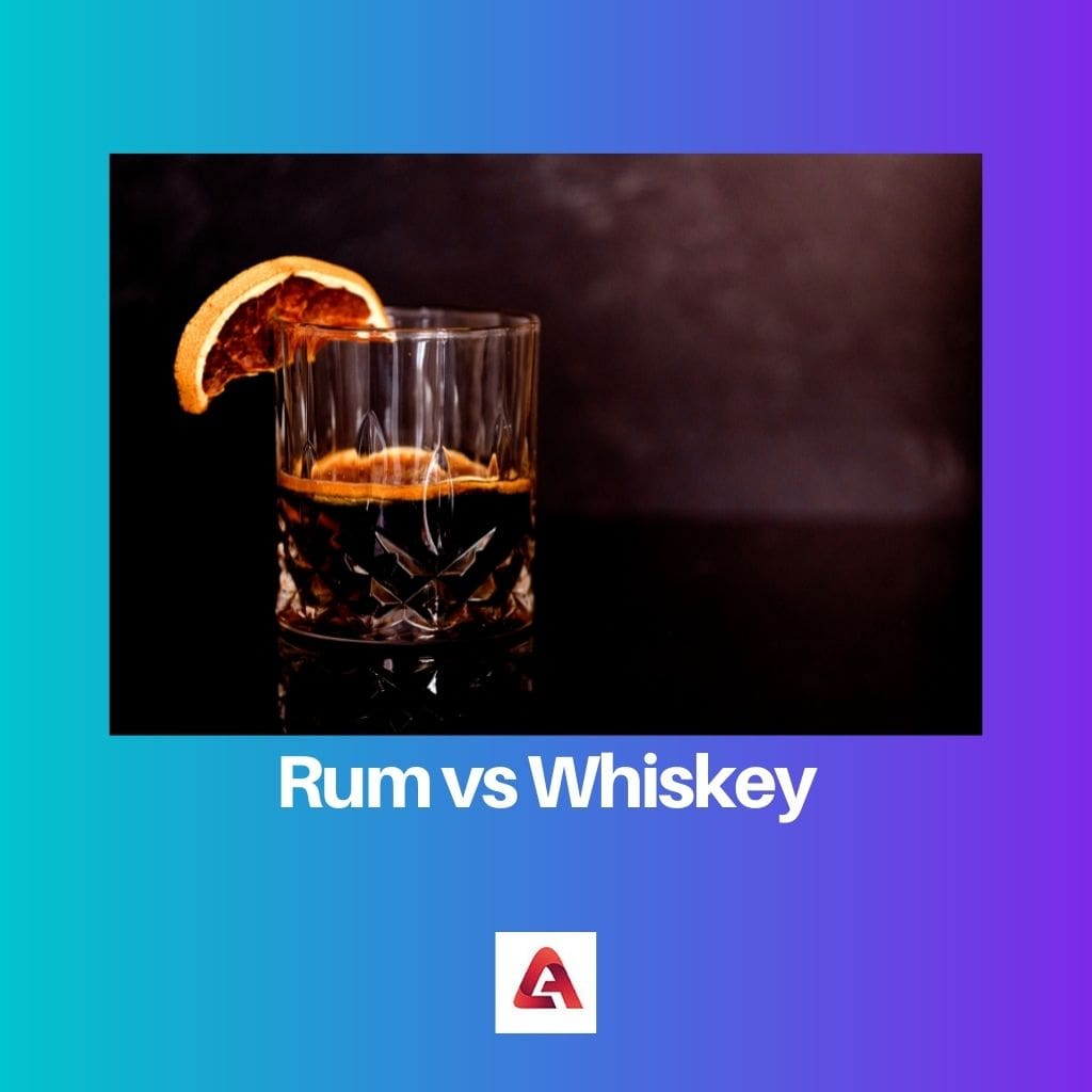 Rum vs Whiskey