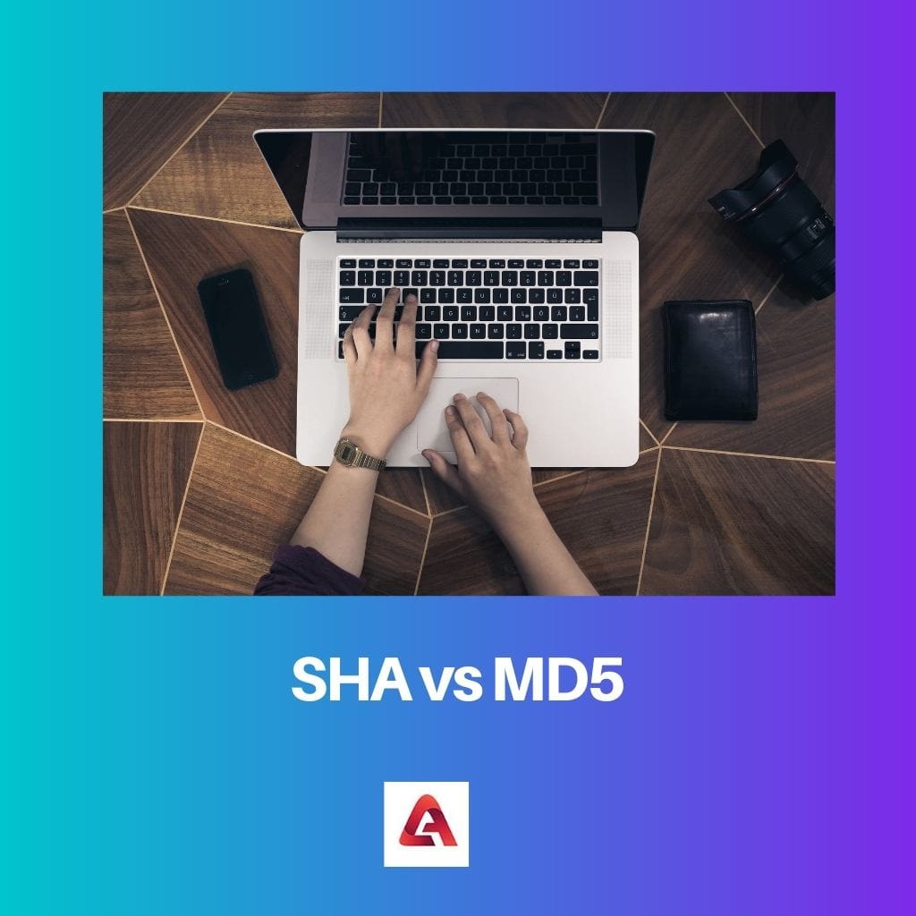 SHA vs MD5