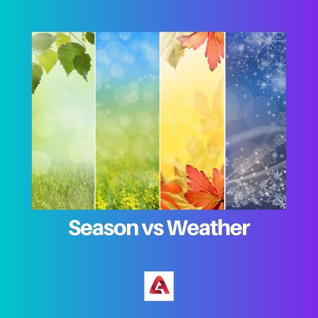 Season vs Weather