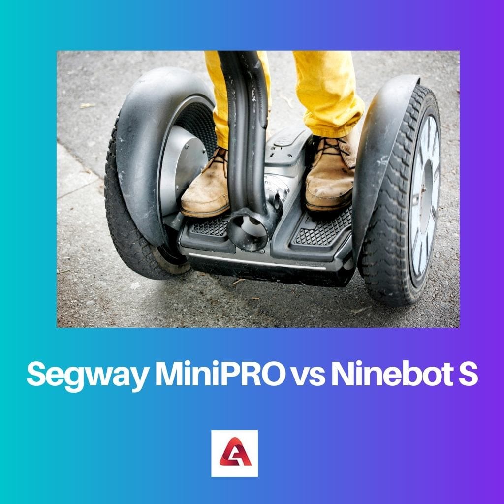 Segway MiniPRO vs Ninebot S