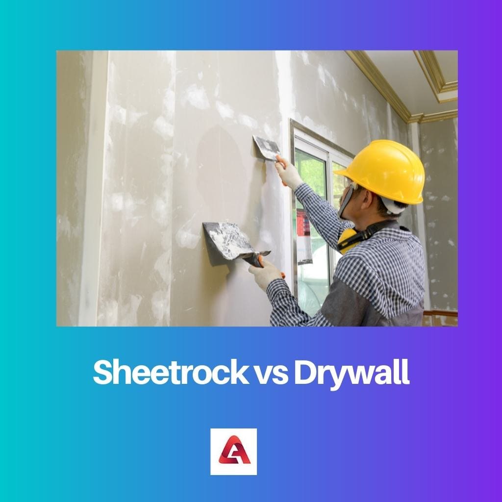 Sheetrock vs Drywall