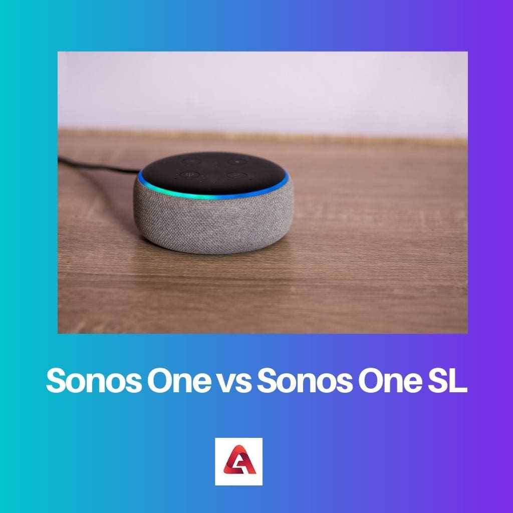 Sonos One vs Sonos One SL