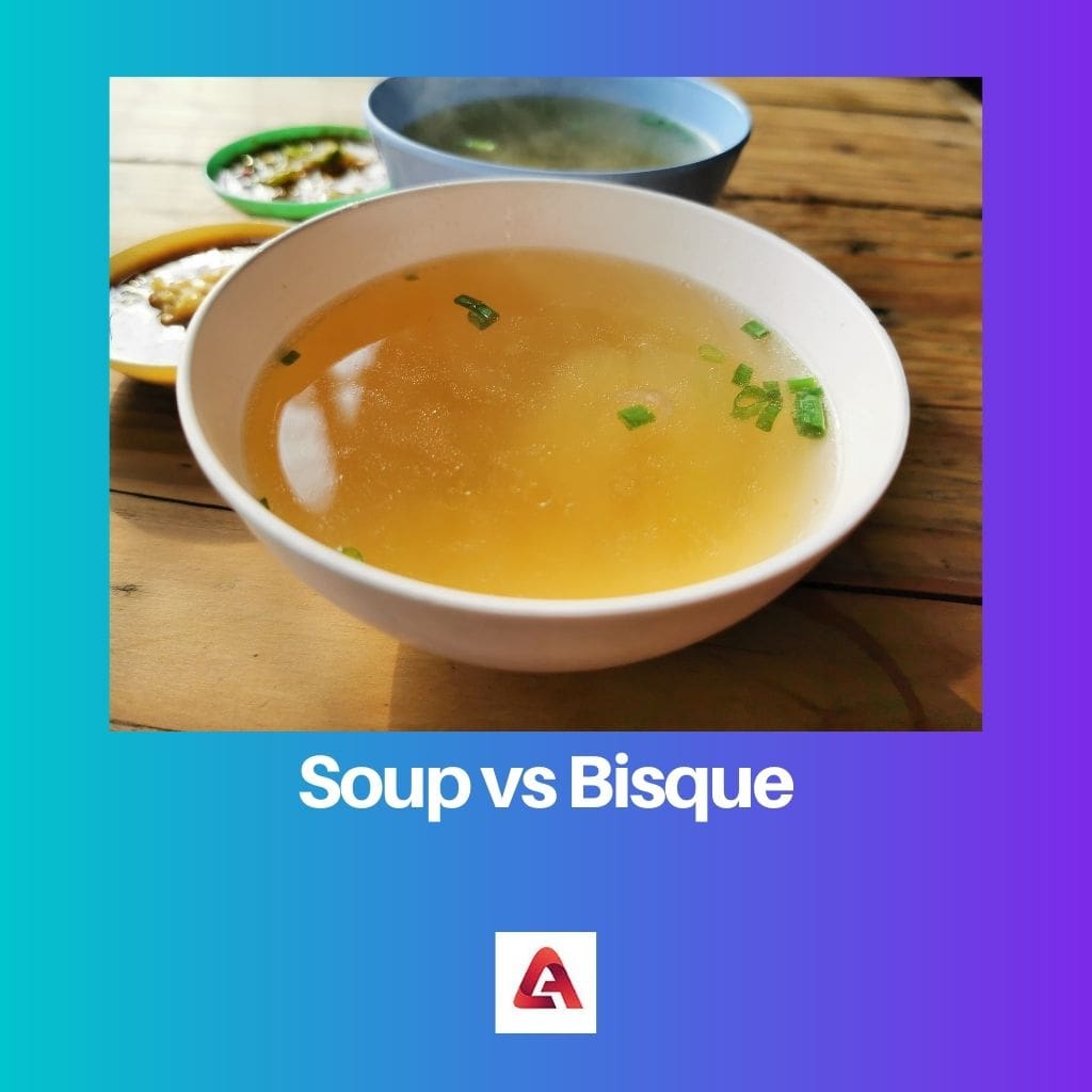 Soup vs Bisque