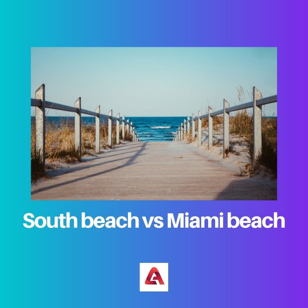 South beach vs Miami beach