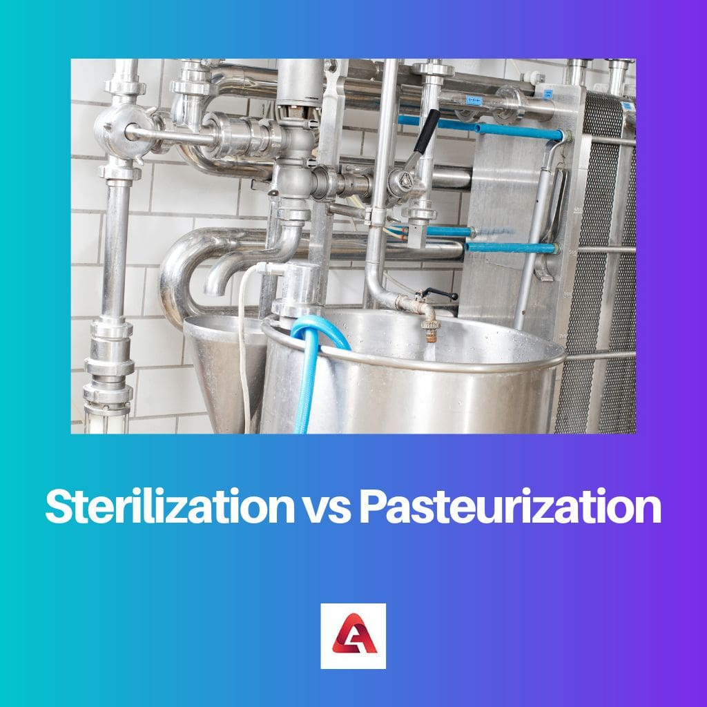 Sterilization vs Pasteurization