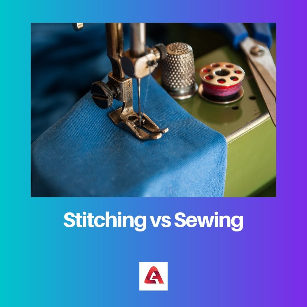 Stitching vs Sewing