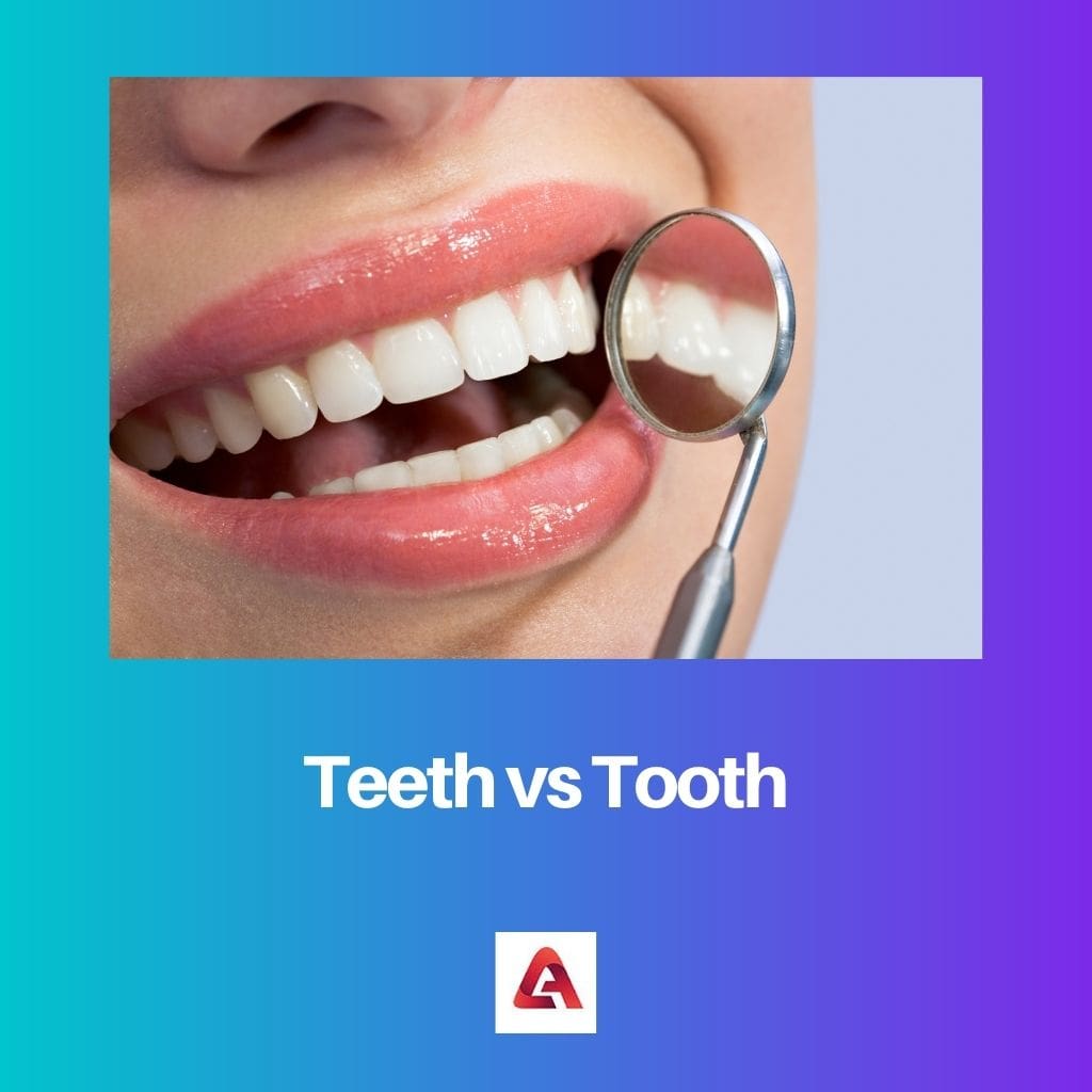 Teeth vs Tooth