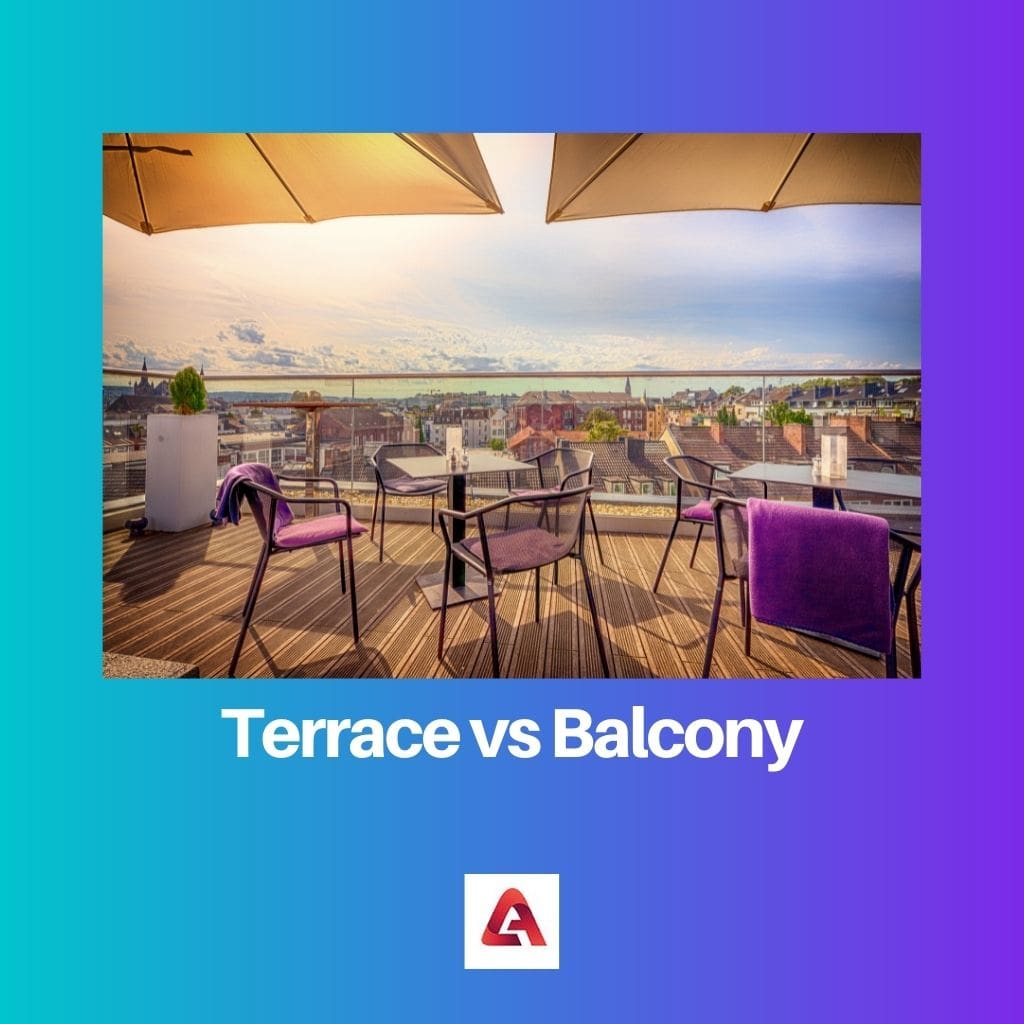 Terrace vs Balcony