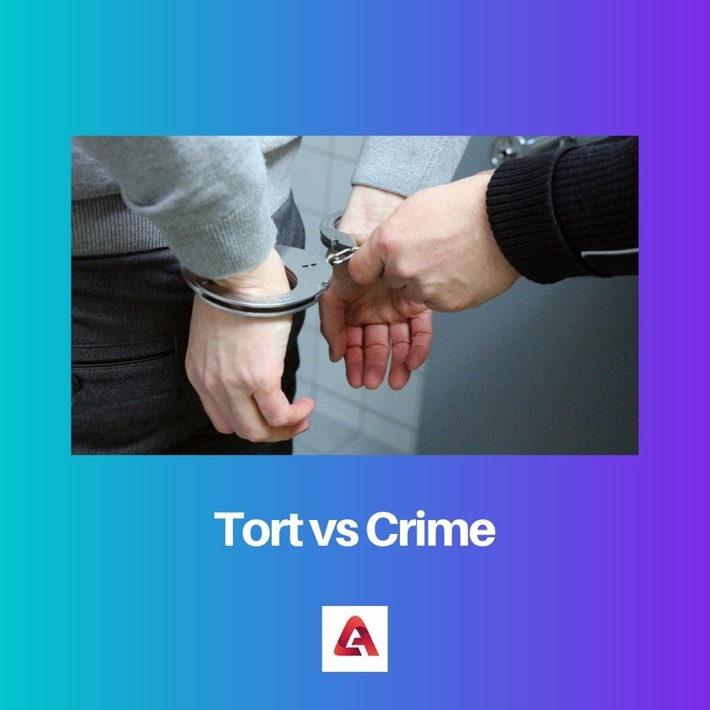 Tort vs Crime