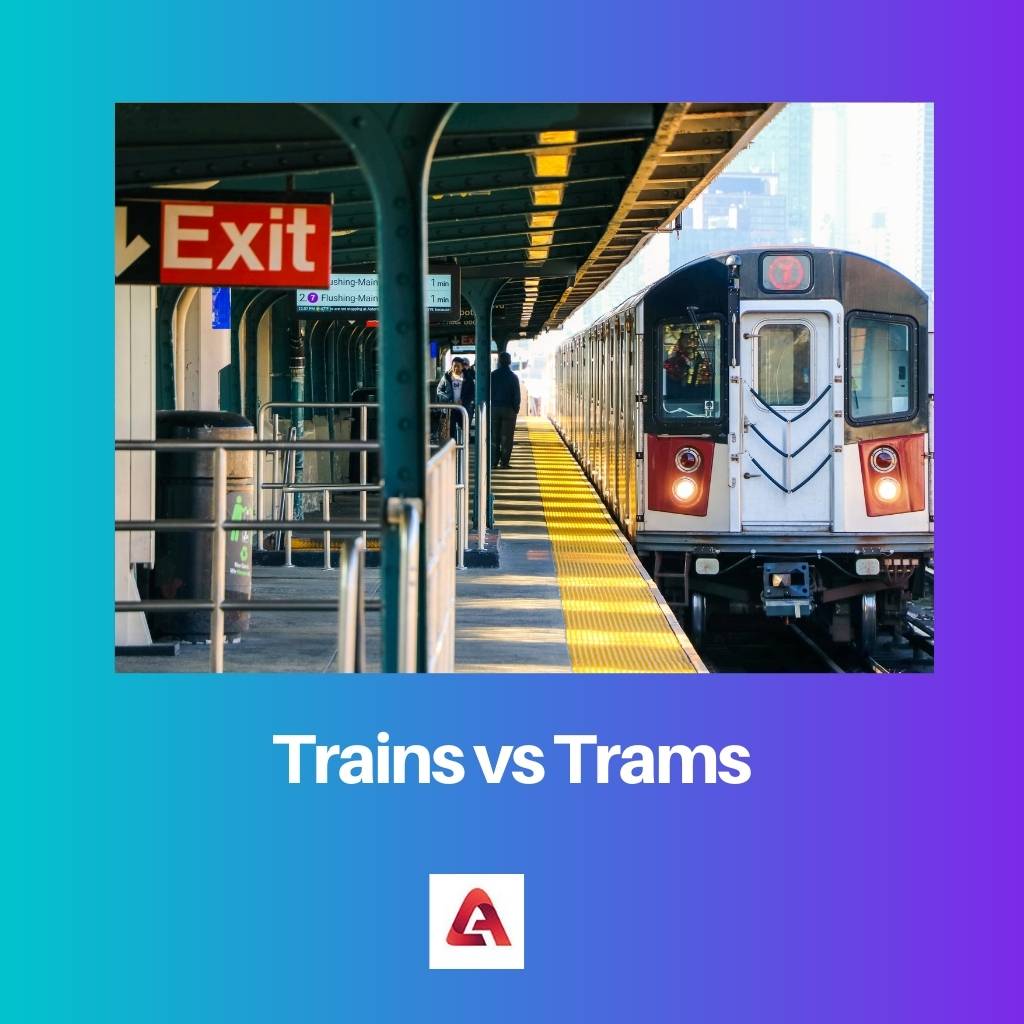 Trains vs Trams