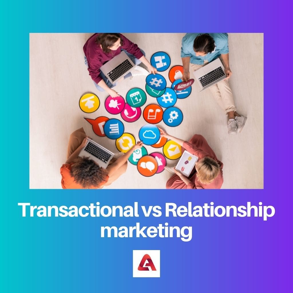 Transactional vs Relationship marketing
