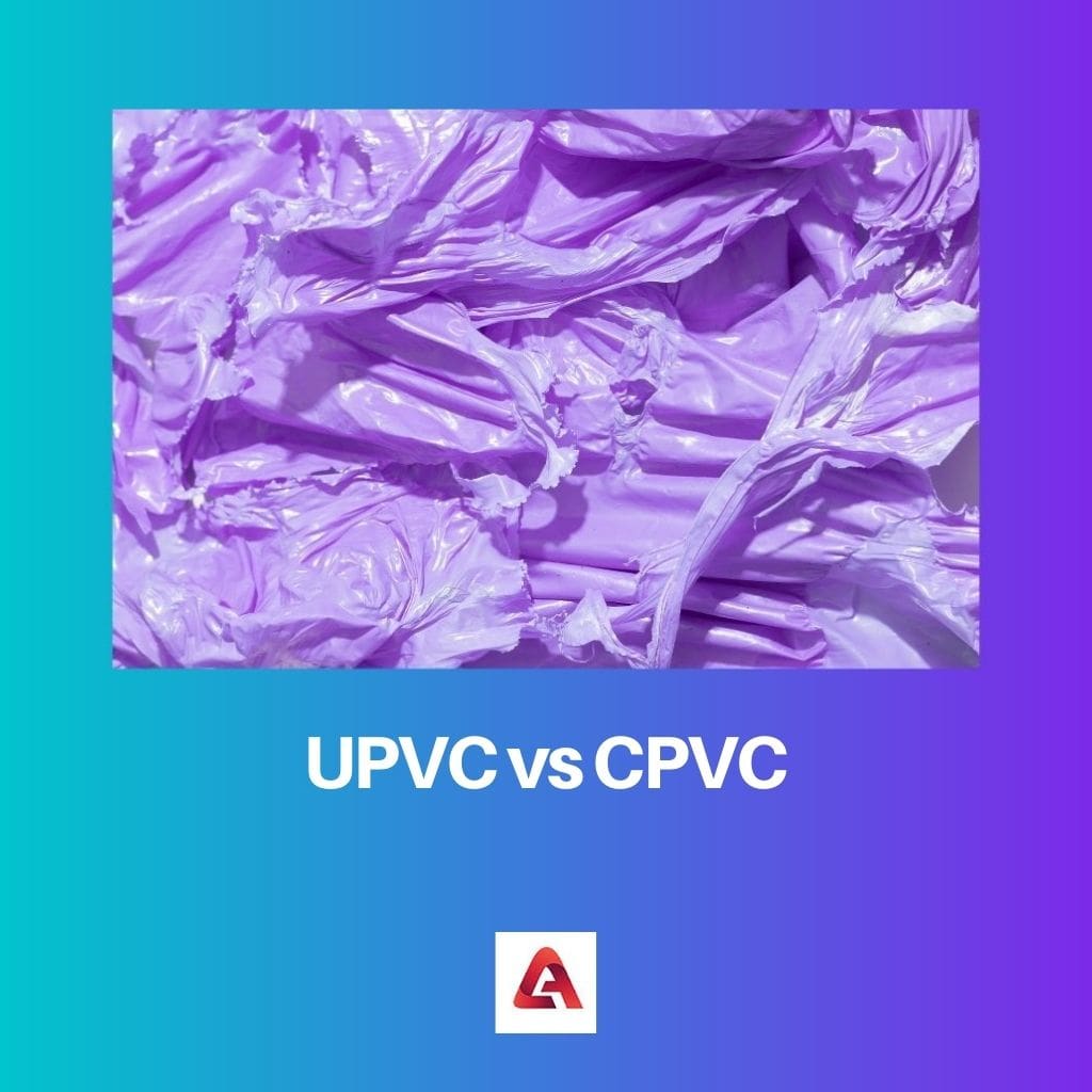UPVC vs CPVC 1