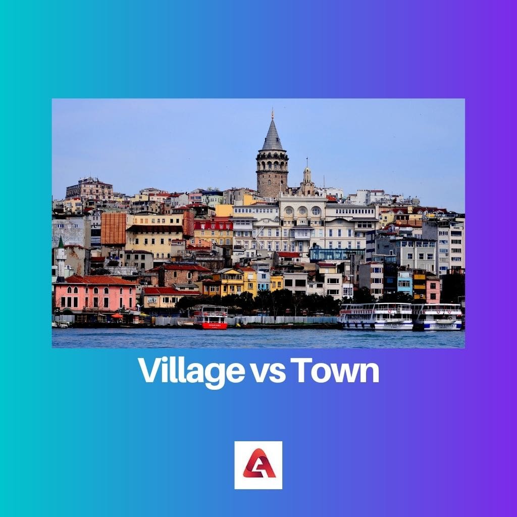 Village vs Town