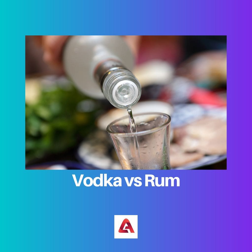 Vodka vs Rum